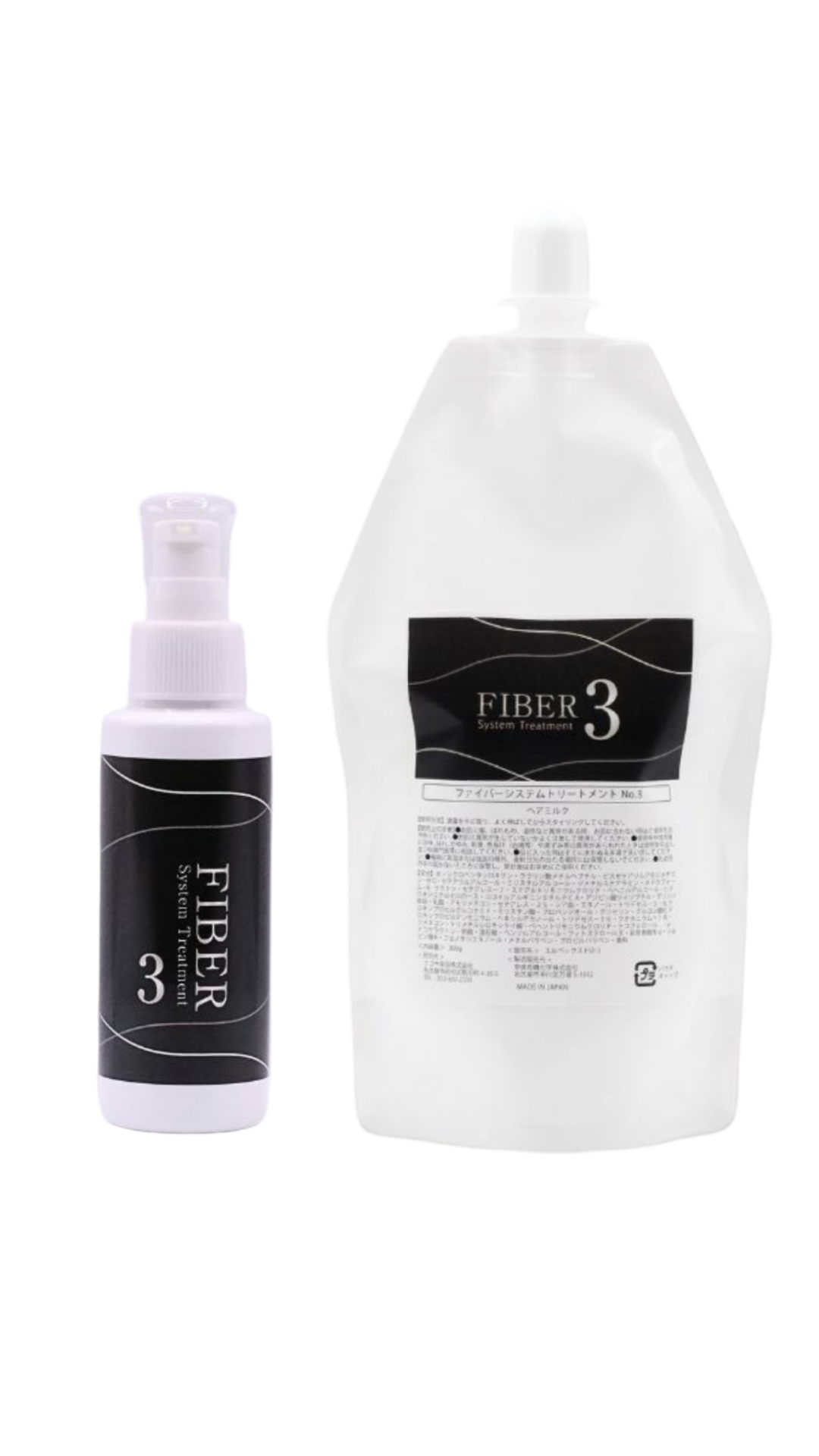 ファイバーno3ヘアミルク100g   or300gレフィル　ナンバースリー