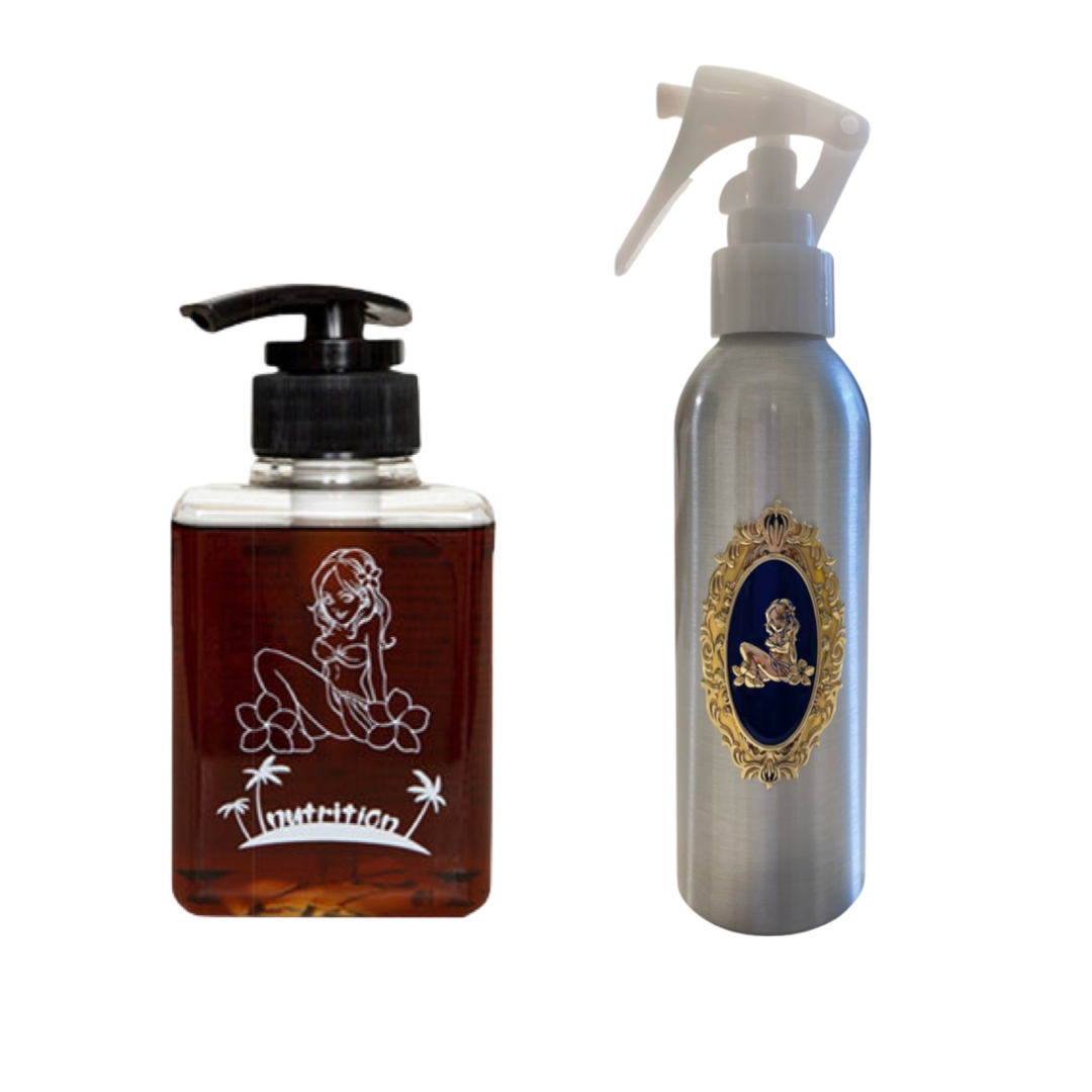 Nutrition Shampoo & NanoEL30waterserum set